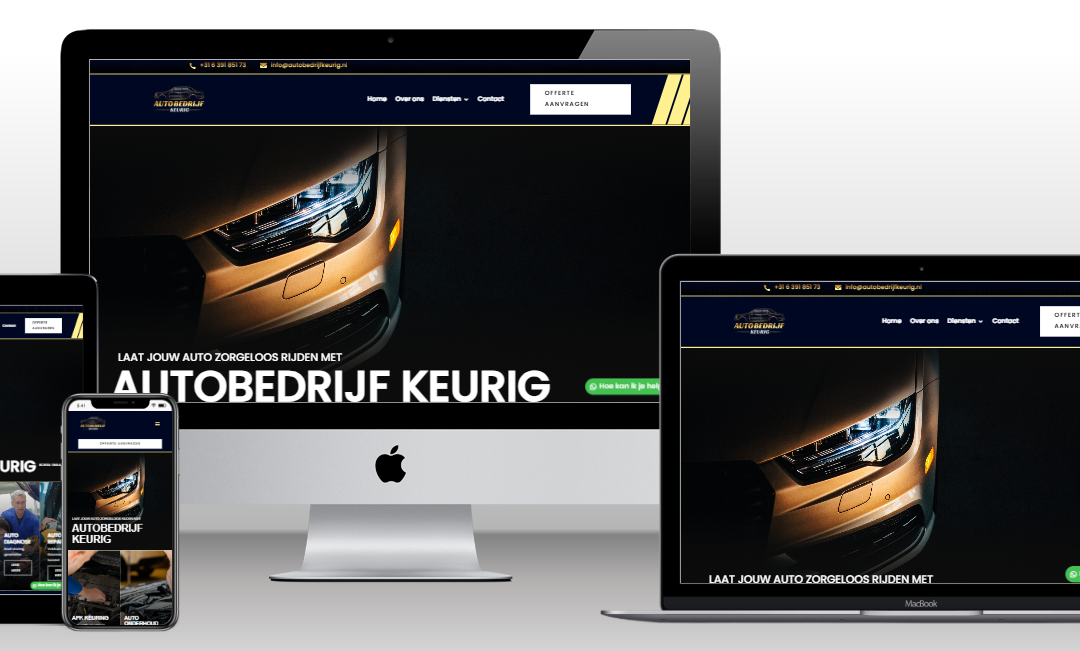 Portfolio Autobedrijf Keurig