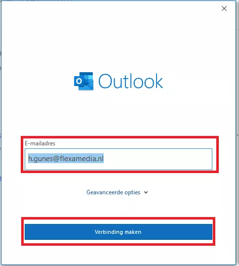 Set up or add an email account in Outlook