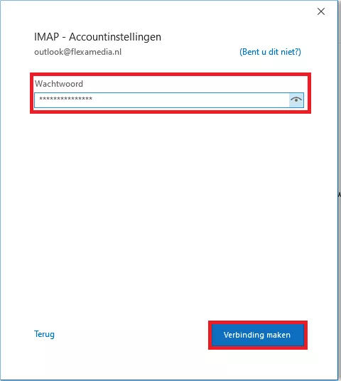 Set up or add an email account in Outlook