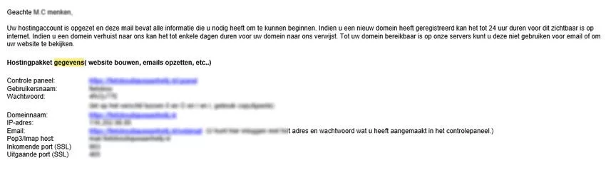 Hoe log ik in in Cpanel?