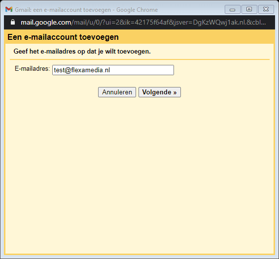 Hoe kan ik een e-mailadres toevoegen in Gmail?
