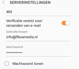 E-mail account toevoegen op een Android/Samsung